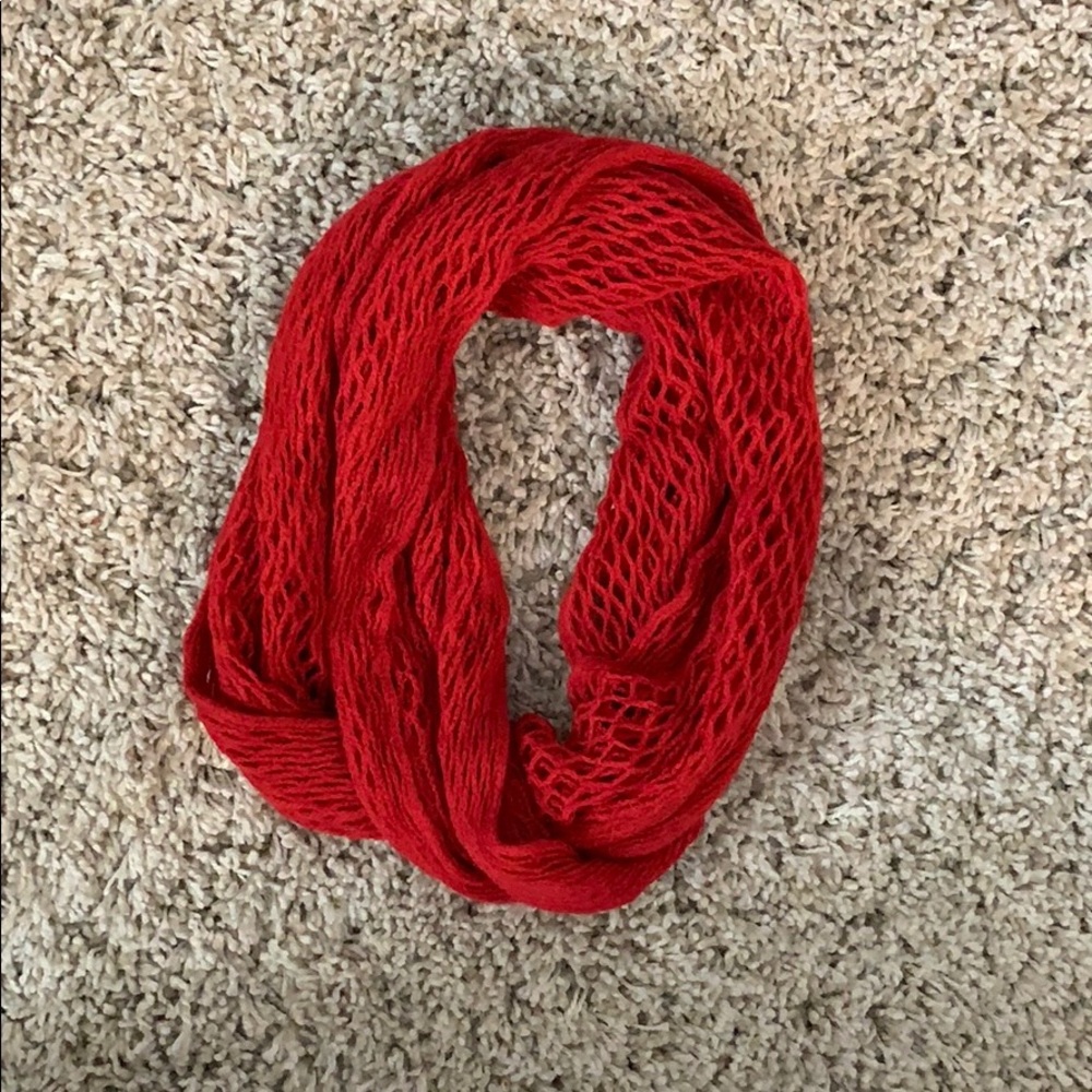 Red Infinity Scarf